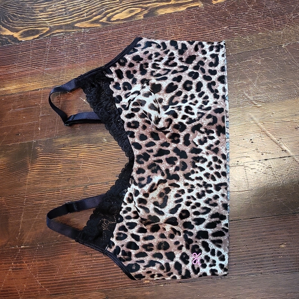 Heritage Lace Demiette, Size 34, Leopard